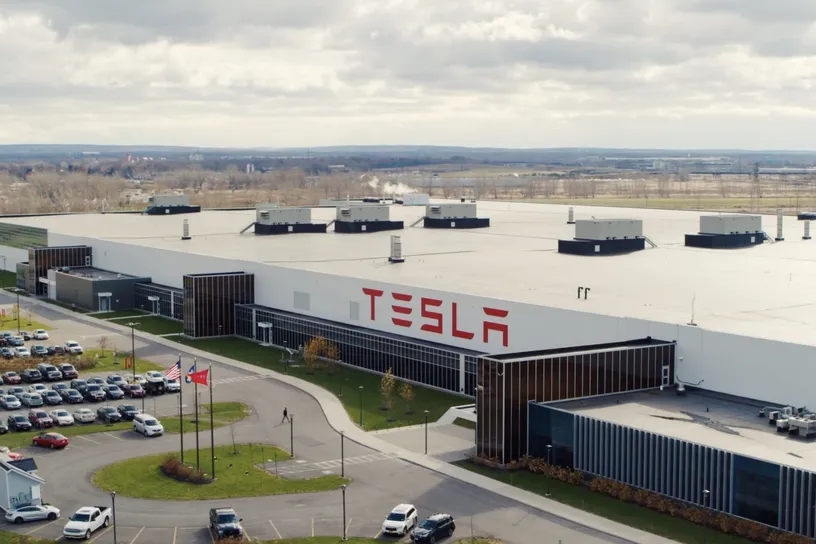 Tesla gigafactory new york buffalo elon musk