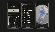 Dark Sky Weather App iOS Dark Mode