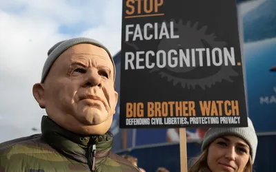 amazon facial recognition protest