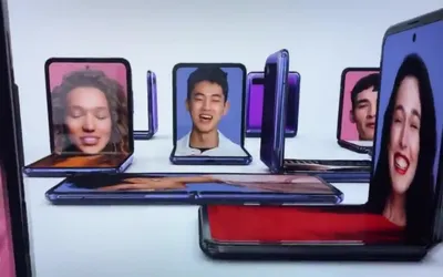 Samsung Galaxy Z Flip Oscars ad screenshot