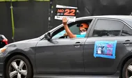 lyft uber california rally Proposition 22 Assembly Bill 5 vote
