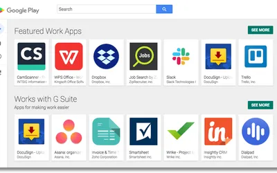 Google Play app store