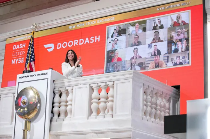doordash nyse ipo shares