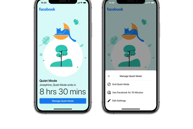 Facebook Quite Mode